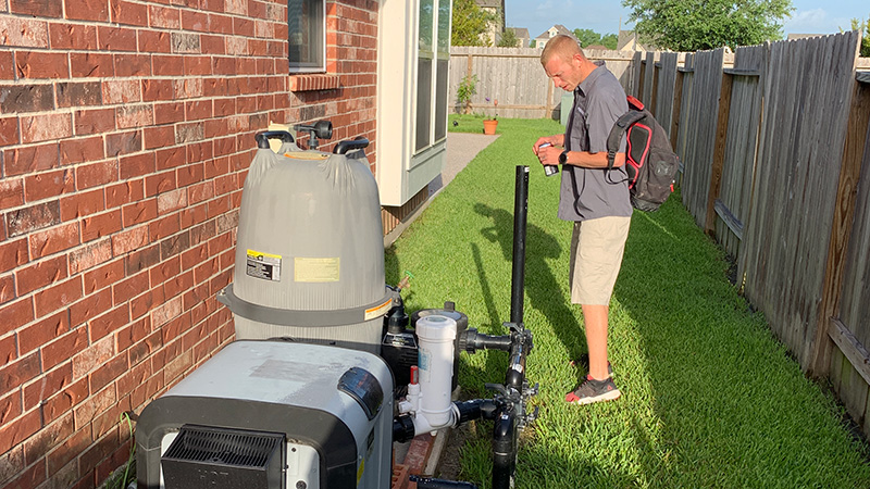 Complete Pool Equipment Inspection by a Licensed Technician